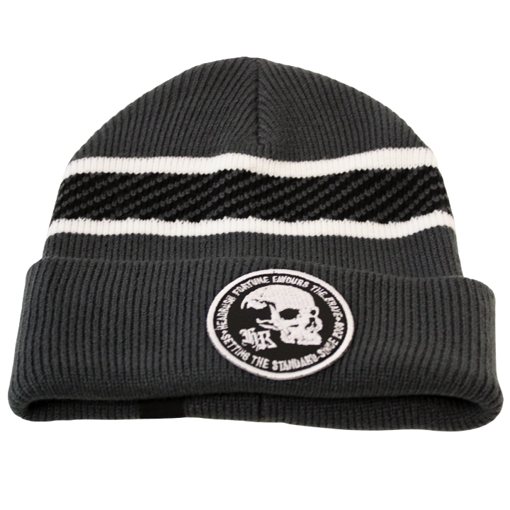 BEANIE SKULLZ - GRY